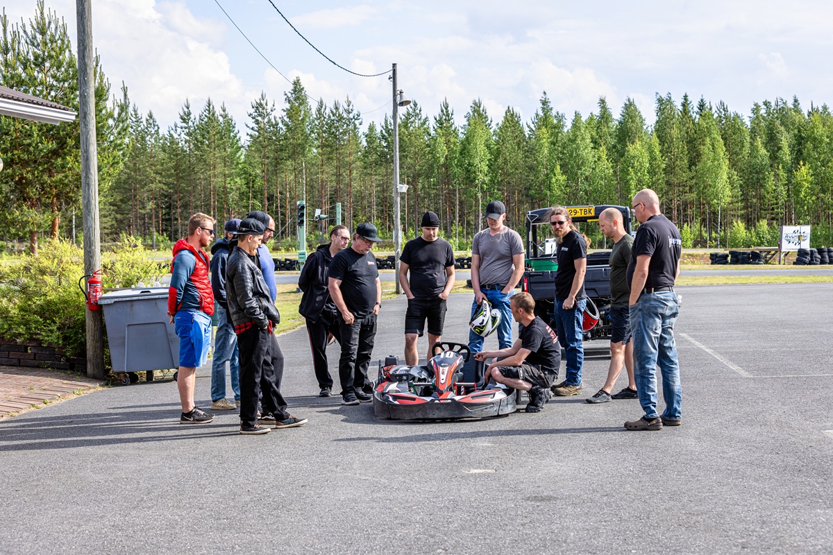 Tekemisen meininki, joka näkyy ja kuuluu